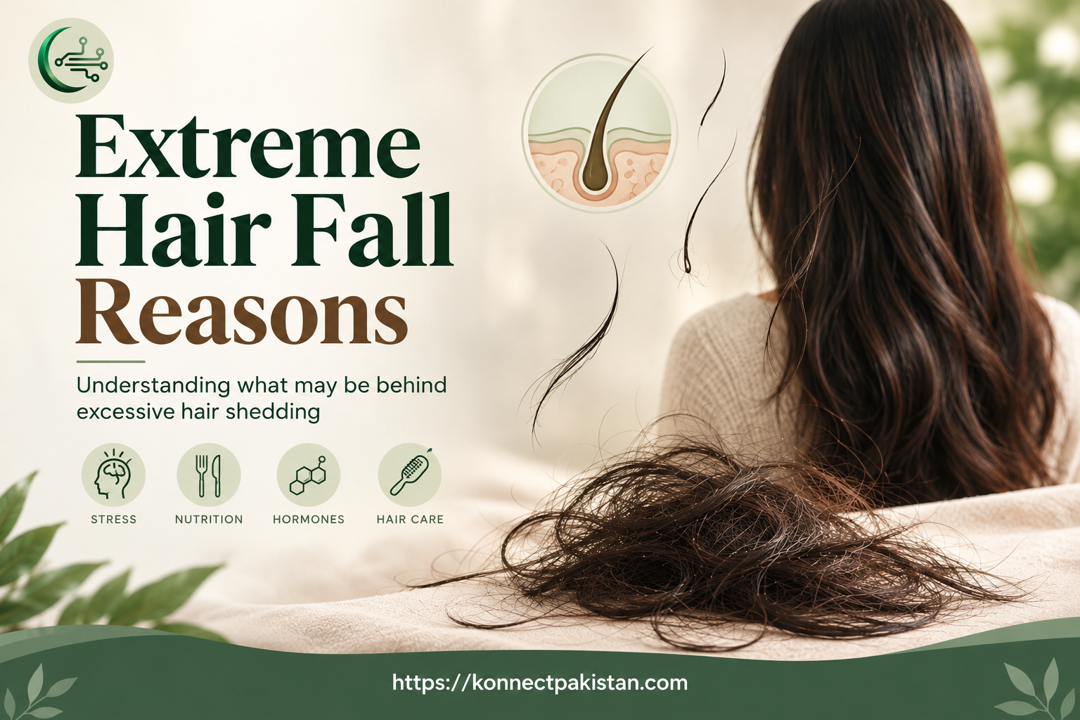 Extreme hair fall reasons